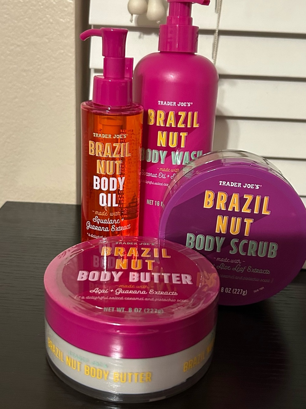 Brazil Nut Bath & Body Set - Pink